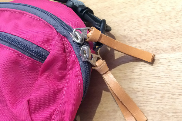 カリマーのミニショルダーの革紐