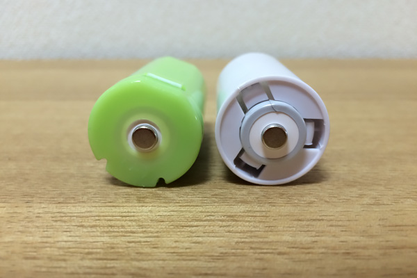 BTONEの電池スペーサー プラス側