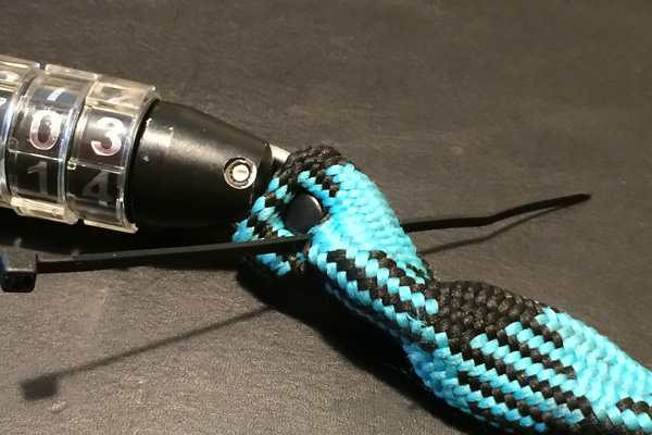 GIZA PRODUCTS(ギザプロダクツ) WL-425 ブレイデッド チェーンロックをタイラップで修理