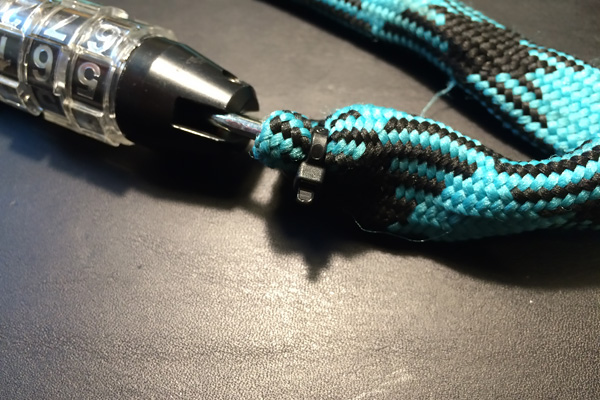 GIZA PRODUCTS(ギザプロダクツ) WL-425 ブレイデッド チェーンロックをタイラップで修理