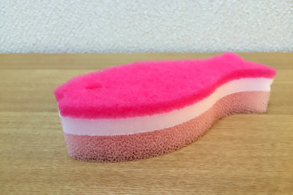 マーナのおさかなスポンジ 拡大