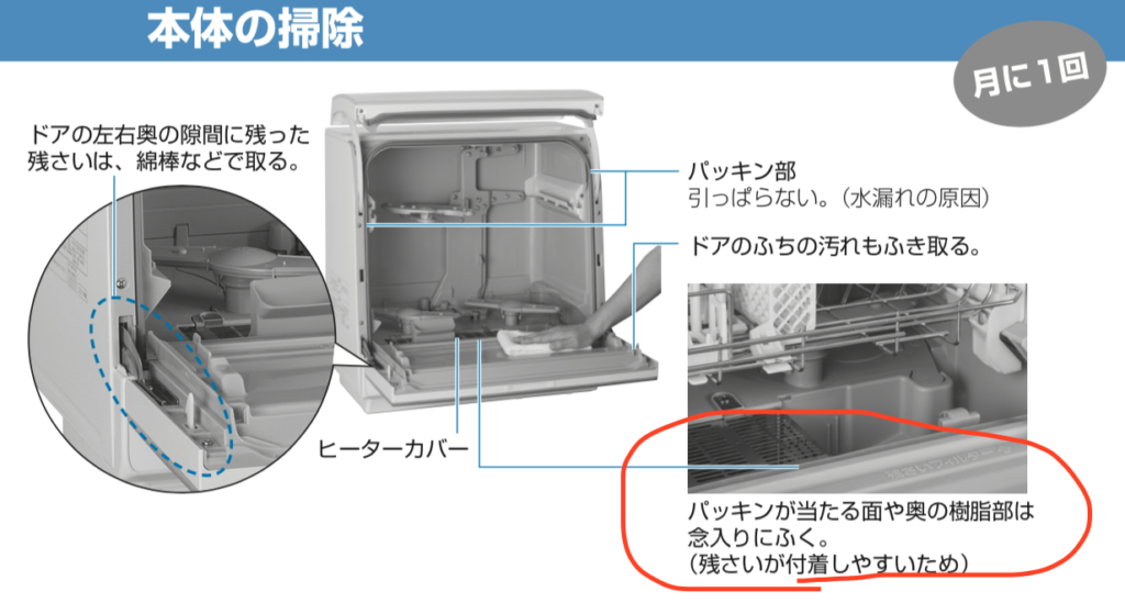 パナソニック NP-TR8 食洗機の説明書